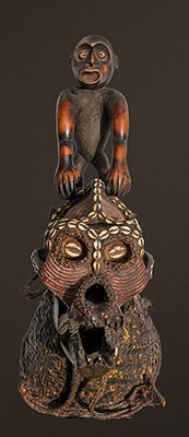 Maska Gorylla, Kamerun